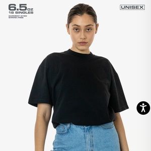 Los Angeles Apparel | NWOT 6.5oz Garment Dye Crew Neck T-Shirt Unisex